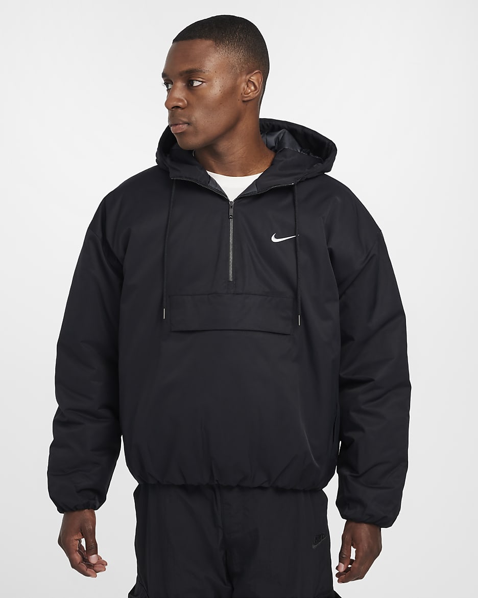 Hooded anorak jacket men's hotsell